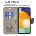 thumbnail image 2 of Galaxy A13 5G Wallet Case,Dteck Magnetic Butterfly Pattern Leather Card Pocket Case Hybrid Rubber Kickstand Cover with Strap for Samsung Galaxy A13 5G 6.5-inch,Gray, 2 of 6