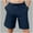 Dark Blue, variant on Afuyipoi Mens Casual Shorts Relaxed Fit Stretch Shorts Summer Outdoor Sport Shorts for Men Khaki Size M