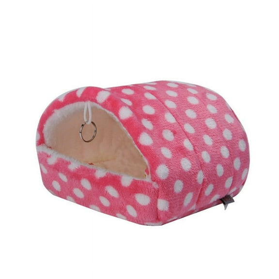 Hedgehog Pig Pet Bed Made Of Cotton With Good Heat Preservation Metal Chains Scientific Size And Suitable For Multiple Small Pets