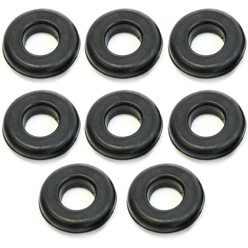Red Hound Auto 8 Universal Rubber Grommet 2 Inch Outside, 7/8 Inch