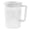 White, variant on Half Gallon Pitcher with Lid, Oimcto 1.75L(60 Oz) Bpa-Free Plastic Water Jug for Hot & Cold Drinks, Wide Mouth, Transparent Beverage Container for Lemonade, Iced Tea, Infused Water, and Juice, Orange