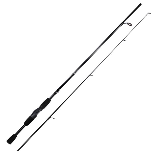 CAROOTU Fishing Rod Pole Smooth Guided Ring Comfortable Handle Corrosion Resistant for Anglers Sea