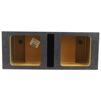 Rockville RKDV12 Dual 12" Vented Solo Baric L7/L5 S12L7 Car Sub Enclosure Box