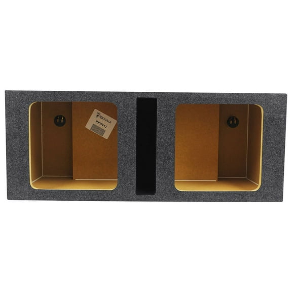 Rockville RKDV12 Dual 12" Vented Solo Baric L7/L5 S12L7 Car Sub Enclosure Box