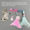 Feelers Cat Feather Toys, Interactive Cat Toys for Indoor Cats, Hanging