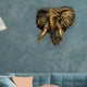 thumbnail image 5 of Estatua de pared de poliresina 3D Colco Elegante fina para interiores y exteriores 20 cm x 21,5 cm Mural, 5 of 8