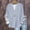 Blue, variant on Pumxq 3/4 Length Sleeve Womens Tops V Neck T Shirts Summer Clothes Basic Blouses Dressy Casual 2026 Spring Outfits Blue L