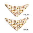 thumbnail image 5 of KLL Gnomes Autumn Harvest Dog Bandanas,Triangle Reversible Pet Scarf for Small Medium Large and Extra Large Dogs-Large, 5 of 7