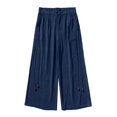 thumbnail image 4 of XDZJLR Mens Pants Casual Spring Plus Size Long Straight Soft Loose Fashion Leisure Wide Leg Pant, 4 of 4