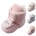 thumbnail image 4 of Otqutp Sport Shoes for Girls Cute Children Toddler Autumn and Winter Boys and Girls Flat Bottoms Non Slip Soft Plush Warm and Comfortable Cartoon Sheep Pattern, 4 of 5