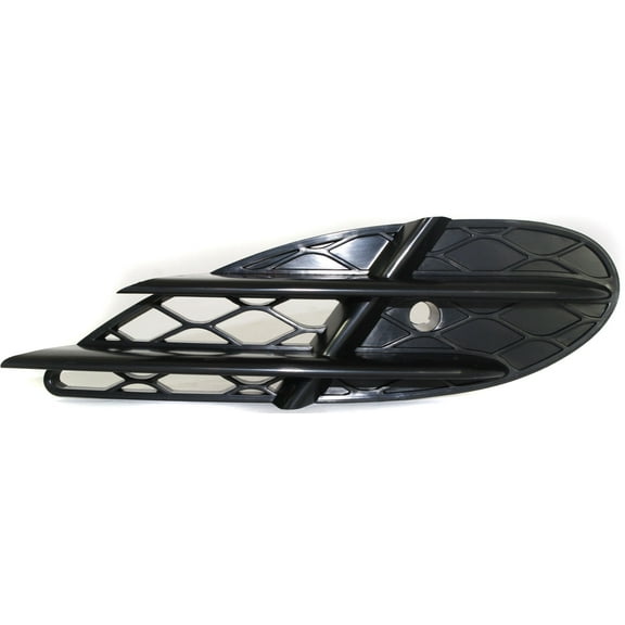 Bumper Grille Compatible With 2006 Mercedes Benz S350 2003-2006 S430 Front, Left Driver Side, Outer Black