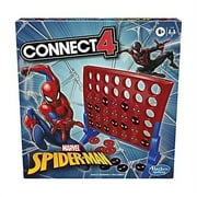 Hasbro Gaming Connect 4 Game: Marvel Spider-Man Edition, Connect 4 Gameplay, Strategy Game for 2 Players, Fun Board Game for Kids Ages 6 and Up