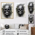 thumbnail image 4 of Designart "Skull magic Rest" Abstract Wall Art Living Room, 4 of 5