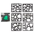 thumbnail image 4 of 1 Pedazo de Applique de Plantilla de Accesorios de Herramientas de Bricolaje BLESIY Herramienta de fieltro de lana, 4 of 8