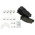 thumbnail image 2 of TRQ Front & Rear Premium Posi Ceramic Brake Pad Kit for Toyota Lexus BFA12996 Fits select: 2007-2017 TOYOTA CAMRY, 2007-2018 LEXUS ES, 2 of 4