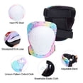 thumbnail image 4 of Set de equipo de protección FIODAY para casco infantil, rodilleras, unicornio, 4 of 6