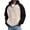 A-Beige988, variant on Mens Waffle Knit Half Zip Hoodies Raglan Sleeve Contrast Panel Hooded Sweatshirt Cozy Casual Everyday Wear Pullovers