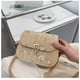 thumbnail image 5 of Zhuge Bolso de hombro tejido para mujer, bolso de mano tejido, bolsos de mano tejidos elegantes para la playa de verano, bolsos de hombro (caqui C), 5 of 5