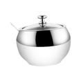 thumbnail image 3 of DOLITY Metal Spice Jars Canisters Steel Seasoning Box for Pepper Buffets Coffee Bar 1pcs, 3 of 8