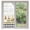 Off-White, variant on Window Privacy Film Vintage Gnomes Stained Glass Window Film Decorative Sun Block Window Cover Sunflowers Summer Botanical Retro Art Rustic Window Clings Static Sticker for Bathroom 19.6"x39.3"