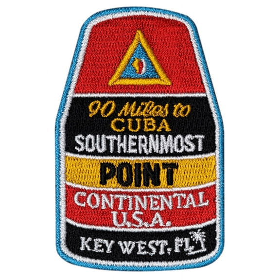 Key West Florida Patch (Not an Iron-on Patch)