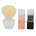 thumbnail image 1 of Makeup Brush Set, 3pcs Makeup Brush Retractable Portable  For Home, 1 of 8
