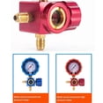 thumbnail image 4 of Air Condition Gauge for R410A R22 R134A R404A Refrigerants Manifold Gauge Manometer Valve with Visua, 4 of 5