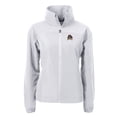 thumbnail image 2 of Women's Cutter & Buck  Gray ECU Pirates Charter Eco Recycled Full-Zip Jacket, 2 of 3