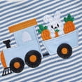 thumbnail image 6 of Kiijoy Baby Boys Easter Outfits Letter Embroidery Short Sleeve T-Shirt Shorts Set, Sizes 6-12 Months, 6 of 6