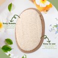 thumbnail image 3 of Dinheiro Exfoliante corporal exfoliante de lufa natural elaborado a partir de una esponja de baño de lufa biodegradable y respetuosa con el medio ambiente, 3 of 7
