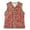 a-Red10431, variant on VNKIDY Women's Quilted Vest Thermal Floral Pattern Plush Lined Coat Winter Sleeveless V Neck Button Front Relaxed Fit Gilet For Casual Daily Wear Stylish Top