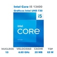 thumbnail image 2 of Procesador INTEL Core I5 13400 4.6 GHz 10 Core 1700 BX8071513400, 2 of 4