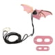 thumbnail image 4 of Correa de lagarto ajustable, arnés de dragón barbudo, suave para reptiles, animales pequeños, mascotas, color rosa, 4 of 12