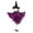 A-Purple, variant on Halloween Ghost Keychain Pendant, Cute Spooky Keyring for Backpack Purse Car, Theme Bag for Party Favor