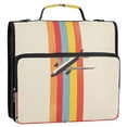 thumbnail image 5 of FORMRS Zipper Binder with Shoulder Strap 2-inch Ring 500 Sheet Capacity File Bag, Colorful Plane, 5 of 5