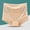Beige, variant on Briefs Ladies Underwear Satin Panties High Waisted Briefs Stretchable Active Fit Pull-On Brown Lace Period Panties,XL