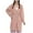 Pink, variant on successthop Lightweight Robes for Women FLeece Fuzzy Loungewear Belted Oversized Winter Sleepwear Solid Bathrobe Brown