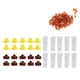 thumbnail image 3 of de Herramientas de , Sistema de Cría , Portavasos de Plástico para Celdas, Jaulas para Abejas, Prácticas Cola Copas de células de crianza de la reina, 3 of 8