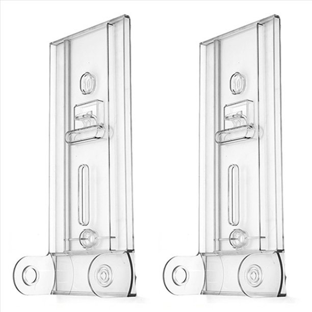 2X Soporte de Carga para Accesorios de Aspiradora V10, Estante de Carga para Colgar en la Pared, Panel Trasero Transparente