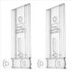 thumbnail image 1 of 2X Soporte de Carga para Accesorios de Aspiradora V10, Estante de Carga para Colgar en la Pared, Panel Trasero Transparente, 1 of 6