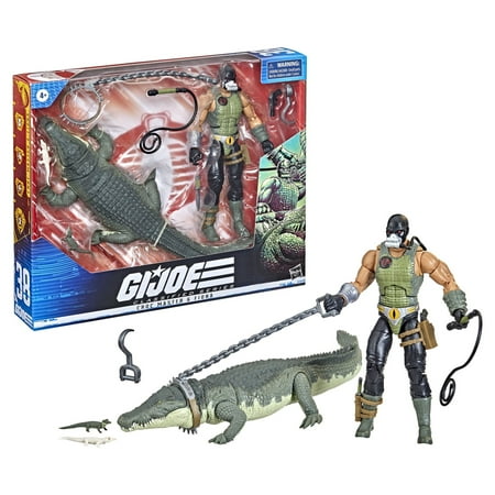 UPC: 5010993937790 | G.I. Joe: Classified Series Croc Master and Fiona Kids Toy Action Figure for Boys and Girls Ages 4 5 6 7 8 and Up (9”)