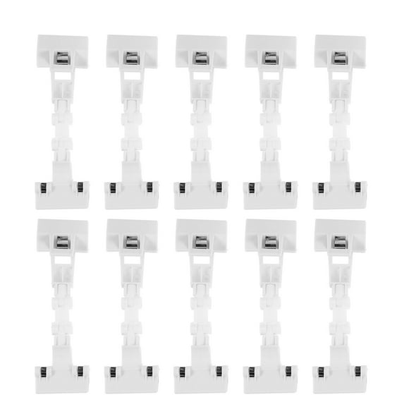 10pcs publicidad clips clips etiquetas tarjetas de precio tibres de visualización de precios de precios