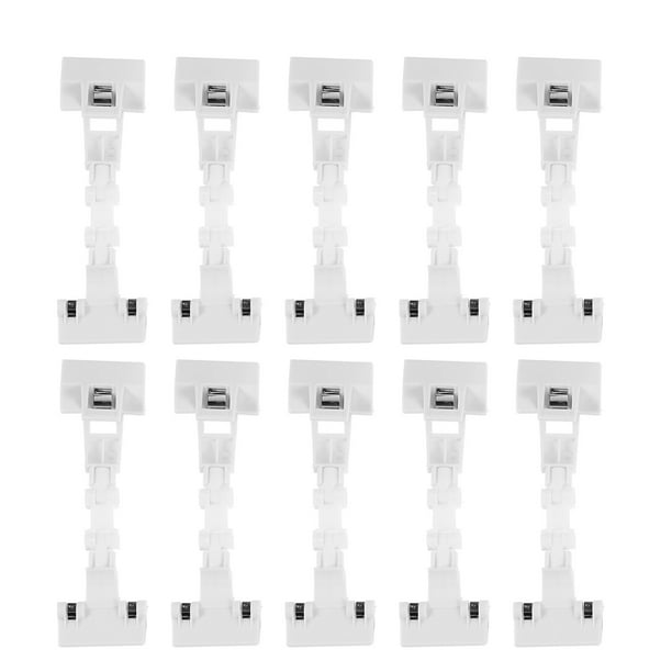 10pcs publicidad clips clips etiquetas tarjetas de precio tibres de visualización de precios de precios
