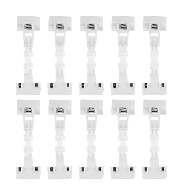 10pcs publicidad clips clips etiquetas tarjetas de precio tibres de visualización de precios de precios