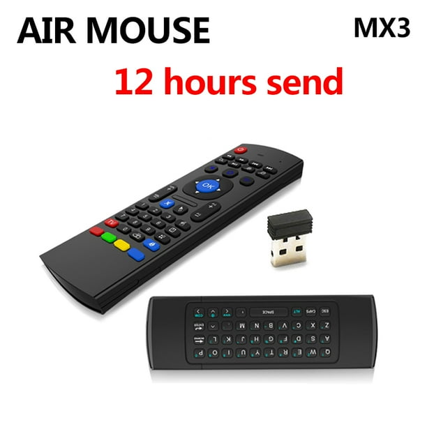 Mx3 2 4g Wireless Remote Control Somatosensory Keyboard Controller Air Mouse For Android Computer Laptop Walmart Com Walmart Com