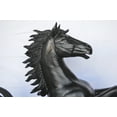thumbnail image 4 of Nifao Ferrari Horse Bronze Statue Large – Garden Outdoor Decor Sculpture, 26"L x 42"W x 61"H, 4 of 13
