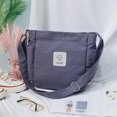 thumbnail image 5 of Bolsos de mano Bolsos de lona Bolsos de mano Bolso de pana Bolso bandolera con cremallera Bolso de hombro Bolso bandolera informal para el trabajo Universidad Compras Mujeres, 5 of 5
