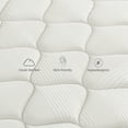 thumbnail image 4 of POSMOND Queen Mattress, 12 inch Cooling Memory Foam Mattress, Hybrid Firm Mattress in a Box, Pocket Spring, Pressure Relief, CertiPUR-US Certified, 4 of 13