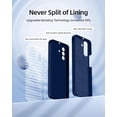 thumbnail image 4 of for Samsung Galaxy A14 5G Phone Case, Ring Stand [360° Rotatable Ring Holder] with 2 Screen Protector, with Full Camera Cover Protection, Silicone Slim Protective Phone Case (Navy Blue), 4 of 10