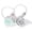 Cyan, variant on KBEAR KB08 in Ear Earphone 1 DD+1 BA+2 Micro-Planar Magnetic Drivers in Ear Monitor Headphones with Detachable OFC Silver-Plated Cablefor Musician,Singer,Headphone Enthusiasts (Cyan No Mic)